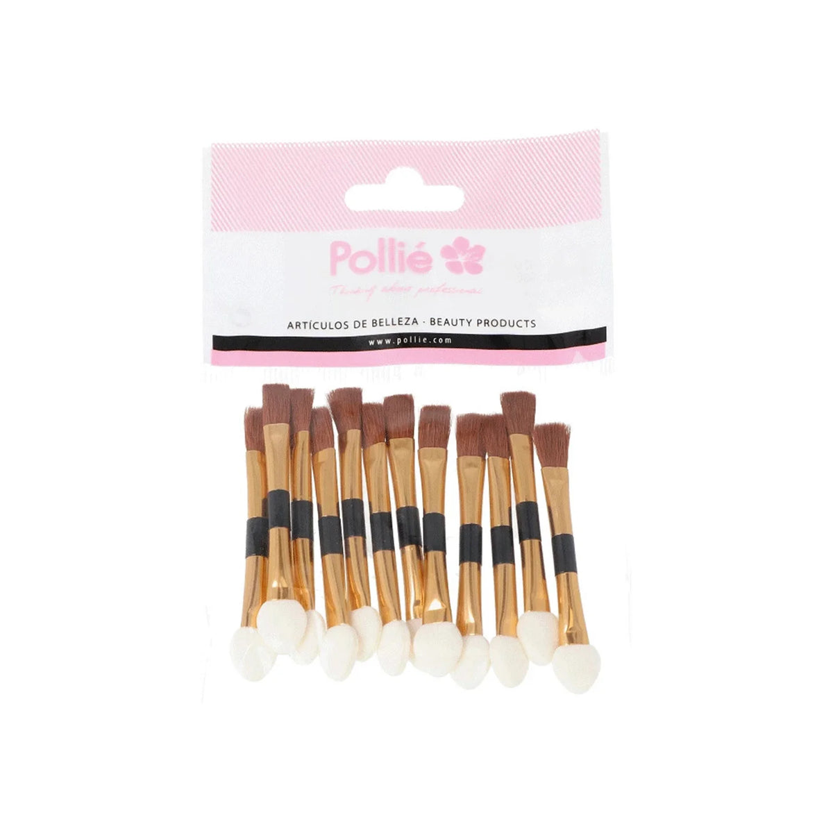 Eurostil Pack Pinceles Aplicadores Sombra Con Esponja 1un