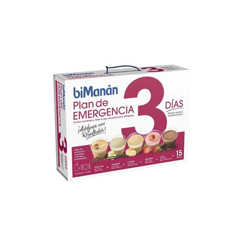 Bimanán 3 Day Emergency Plan - Integratore Dimagrante