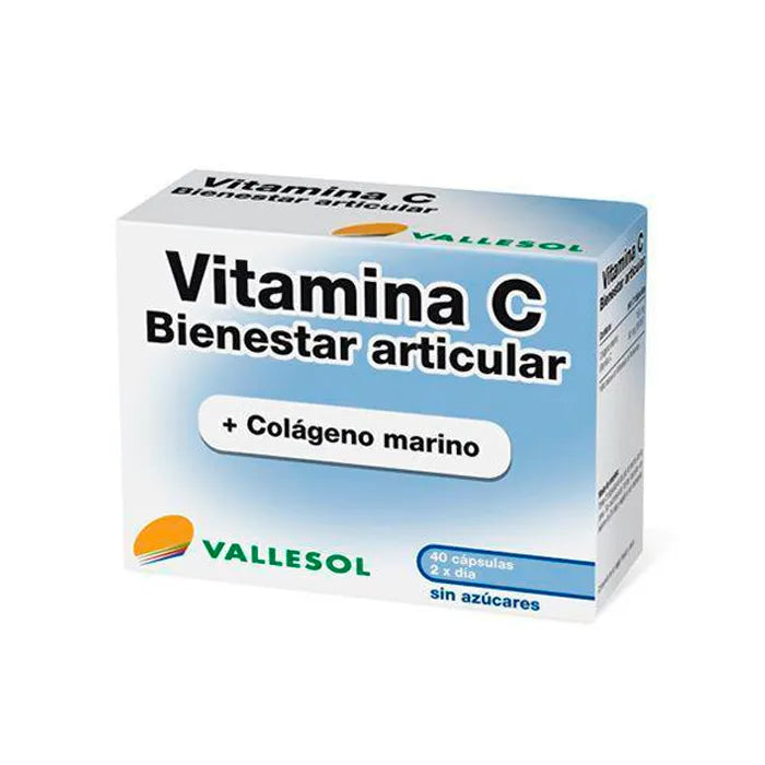 Vallesol Vitamina C Benessere delle Articolazioni 40 Compresse