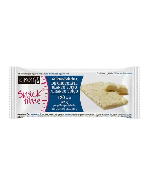 Siken Snack Time Biscotto Cioccolato Bianco 3x25 g