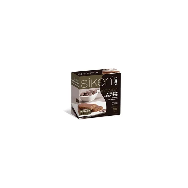 Siken Sikendiet Sandwich Chocolate 6uds