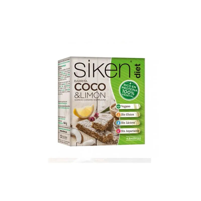 Siken Diet Proteine Vegetali Cocco e Limone None