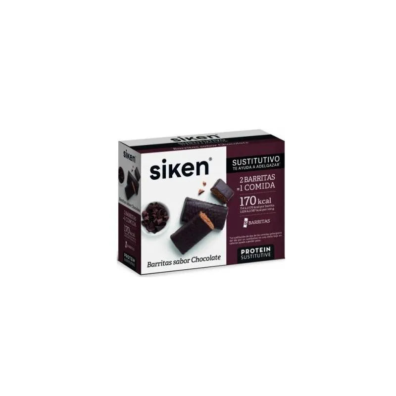 Siken Barrette Cioccolato 8 Unità - Integratore Dimagrante