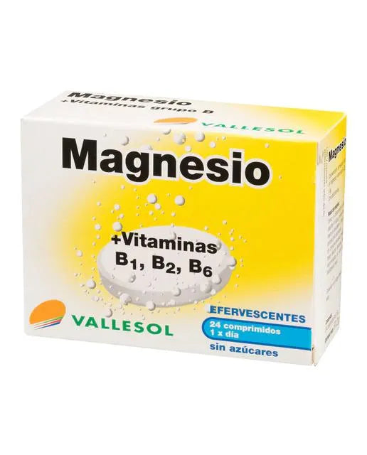 Vallesol Effervescente Magnesio B 24comp