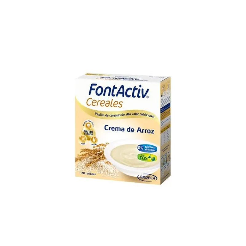 Ordesa Crema Di Riso Cereale Fontactiv 600g