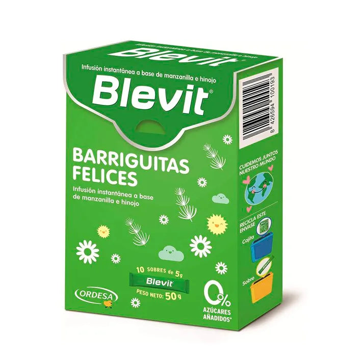 Ordesa Blevit Barriguitas Felices 10 Bustine 5g