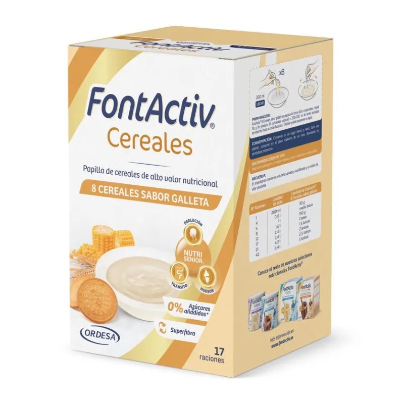 FontActiv 8 Cereali E Biscotto 500g