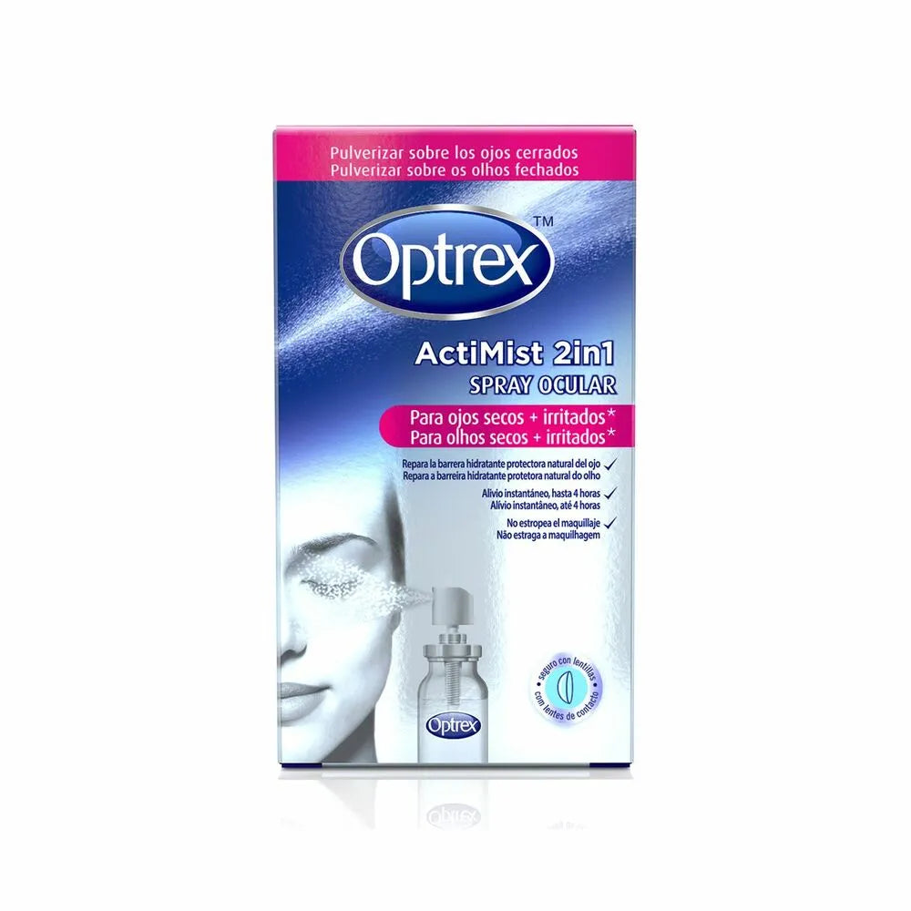 Optrex ActiMist Spray 2in1 Per Occhi Stanchi E Arrossati 10ml
