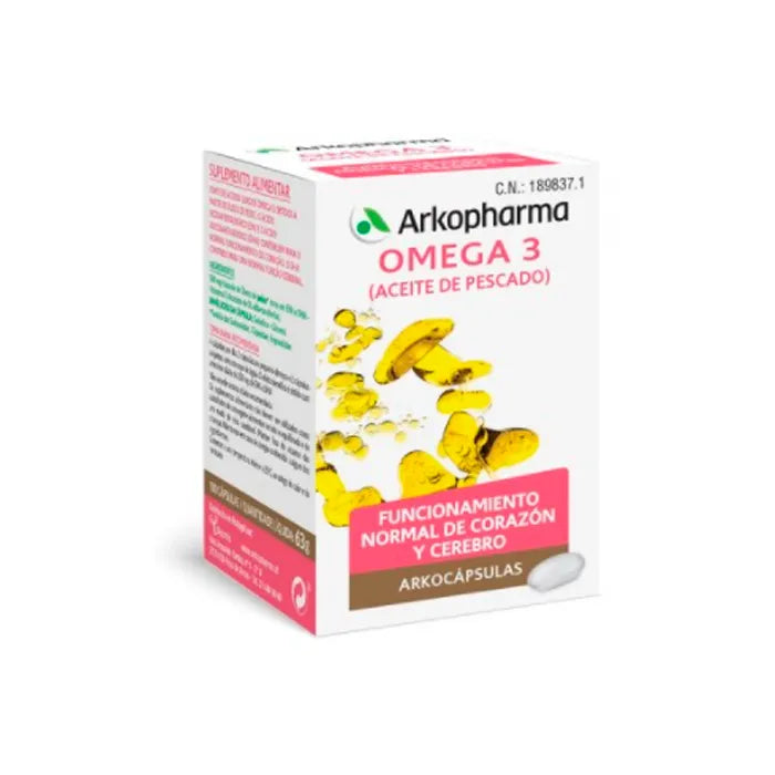Arkopharma Arkocaps Omega 3 Fish Oil 100 Capsule