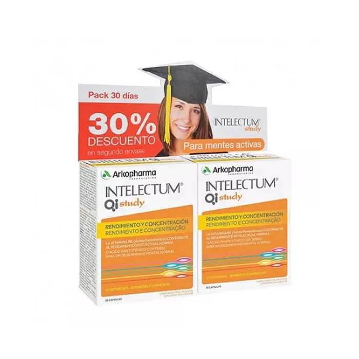 Intelectum Study Pack 2 x 30 Capsule