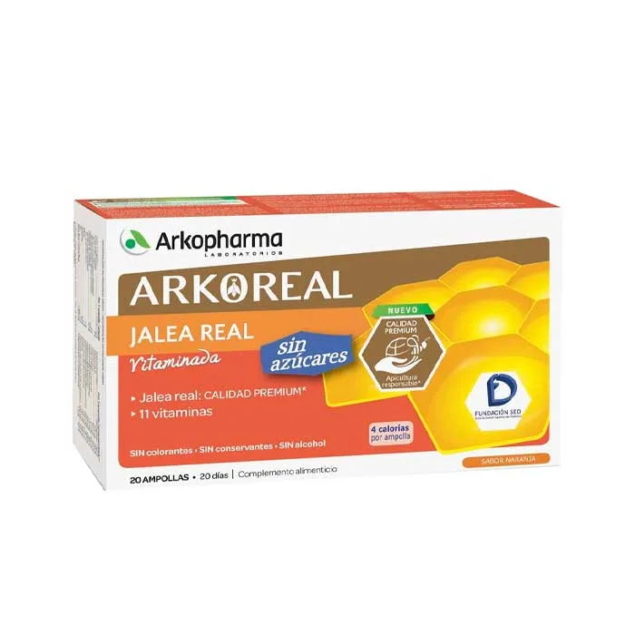 Arkopharma Arkoreal Jelly Light Basso Zucchero 1 g 20 Fiale