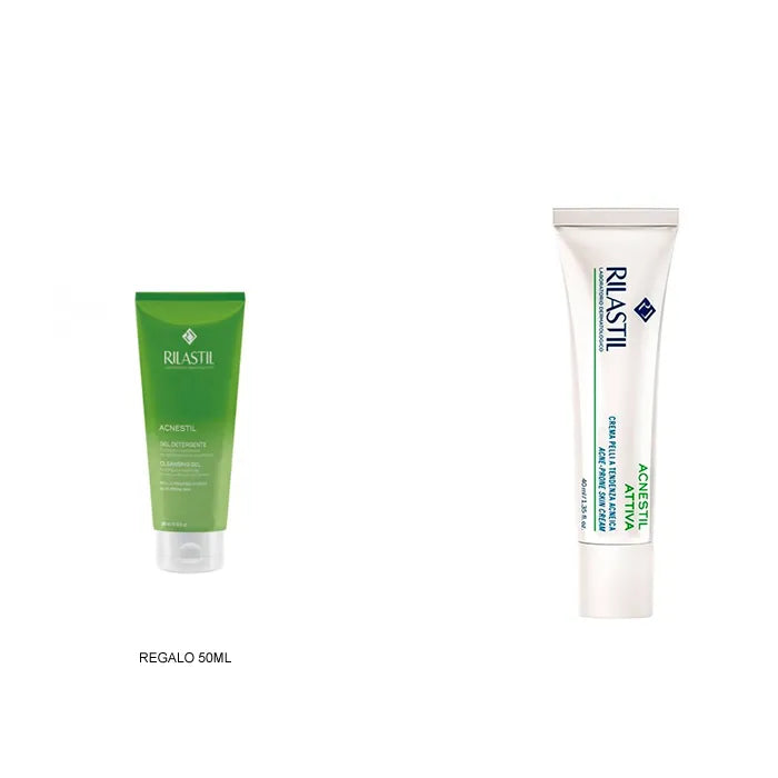 Rilastil Acnestil Attiva Crema Anti-Imperfezioni 40ml Set 2 Pezzi