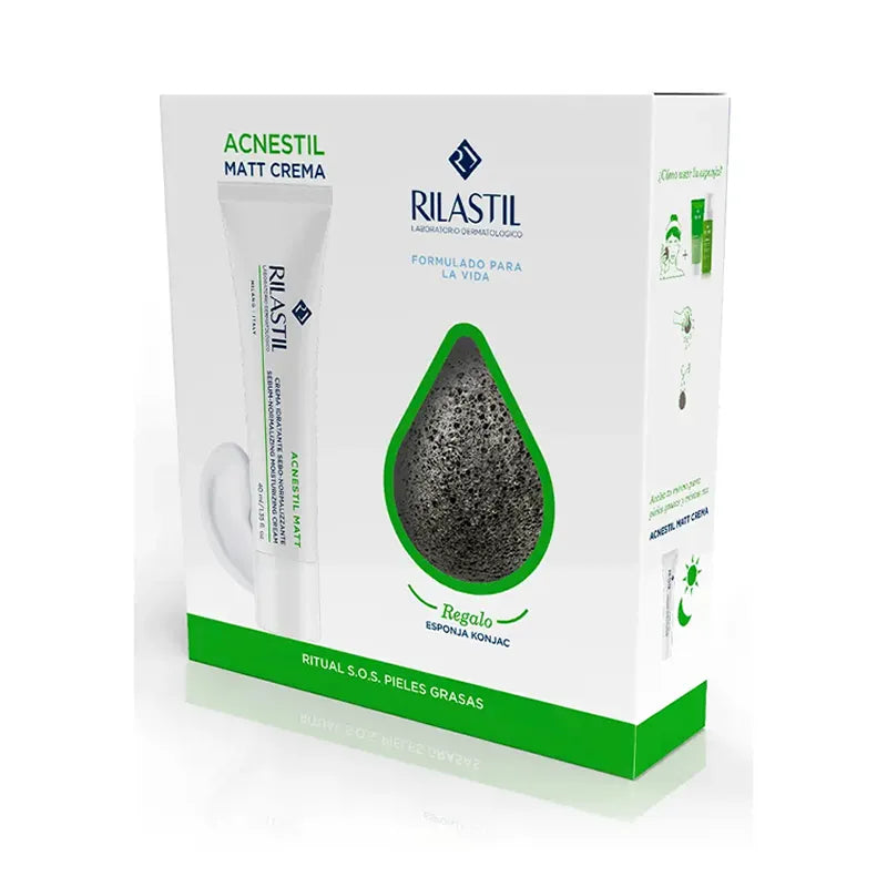 Rilastil Acnestil Crema Opaca 40ml Set 2 Piezas