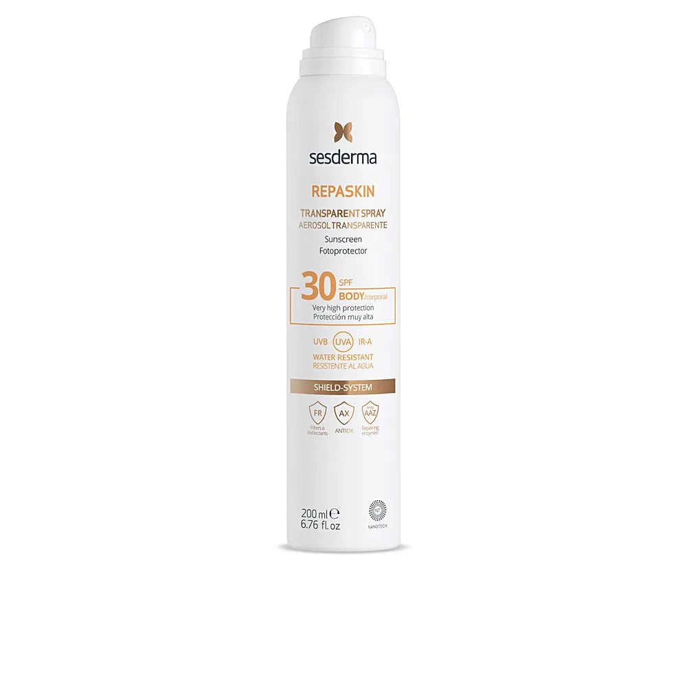Sesderma Repaskin Spray Trasparente 30 Fotoprotettore Spray 200ml