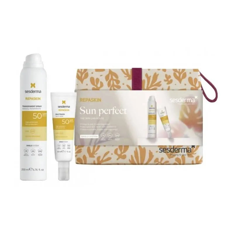 Sesderma Repaskin Tocco Setoso SPF50 50 ml + Repaskin Spray Trasparente SPF50 200 ml