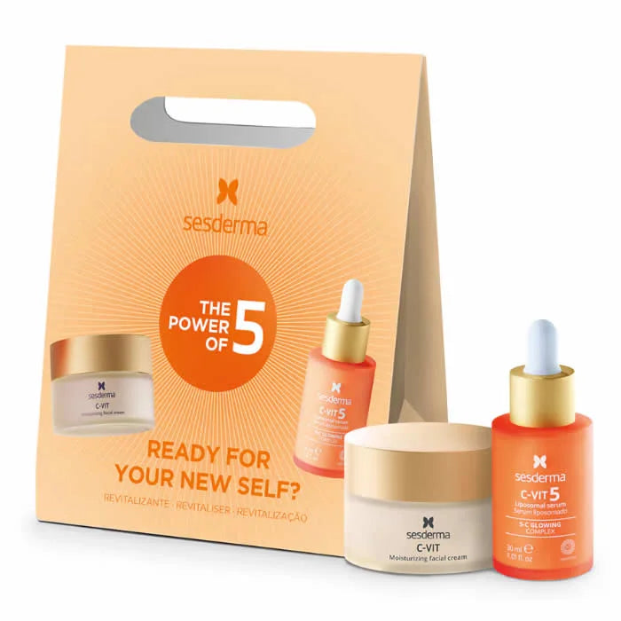 Sesderma C-Vit Cream 50ml + C-Vit Serum 30ml Set 2 Parti