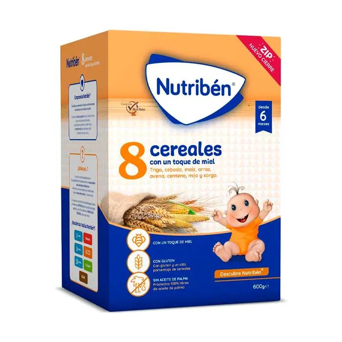 Nutribén 8 Cereali al Miele 600g