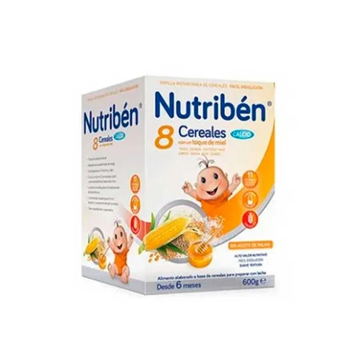 Nutribén 8 Miele Calcio Cereali 600g