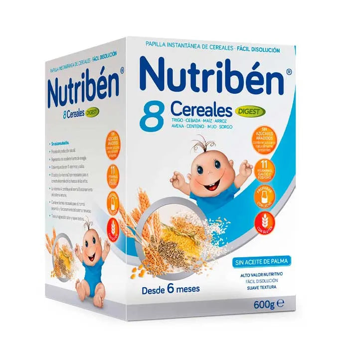 Nutribén Papilla 8 Cereali Digest 600g