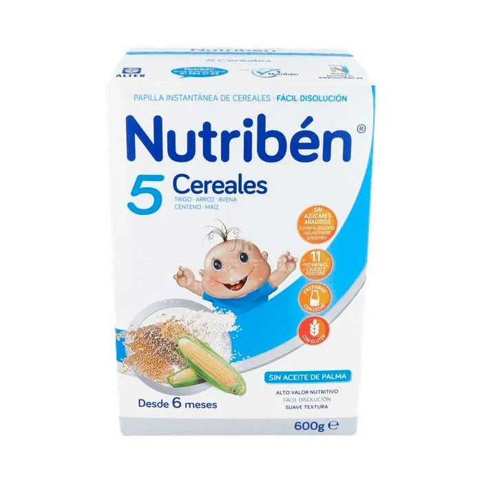 Nutribén Cereali per la Crescita con Latte 600g