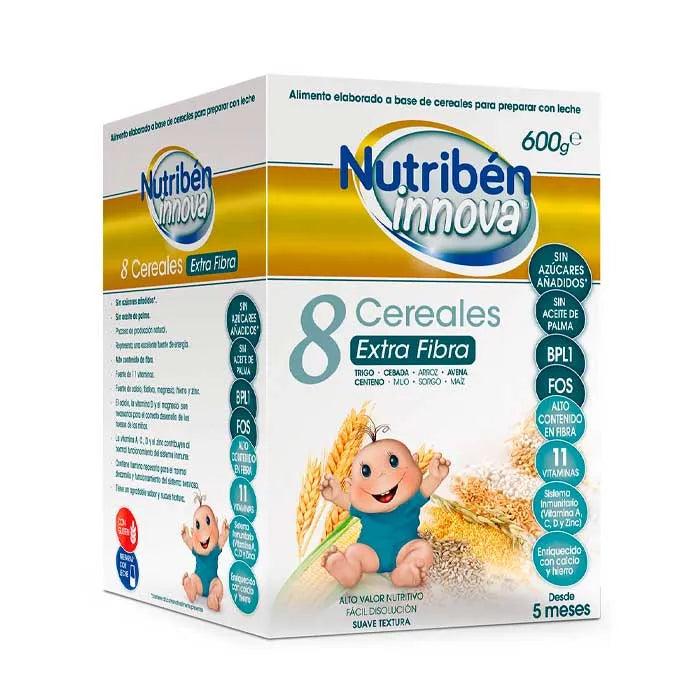 Nutribén Innova 8 Cereali Extra Fibra 600g