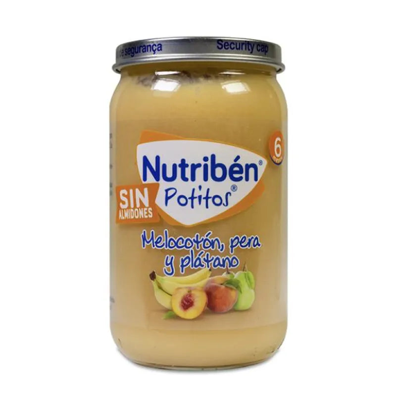Nutribén Vasetto Pesca, Pera e Banana 235 g