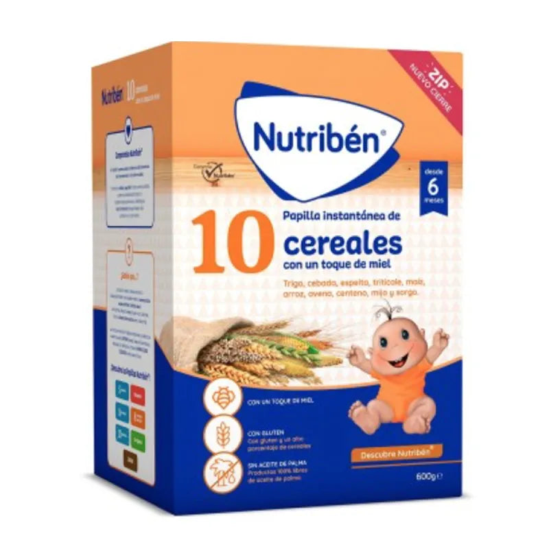 Nutribén 10 Cereali Pappa 600 g