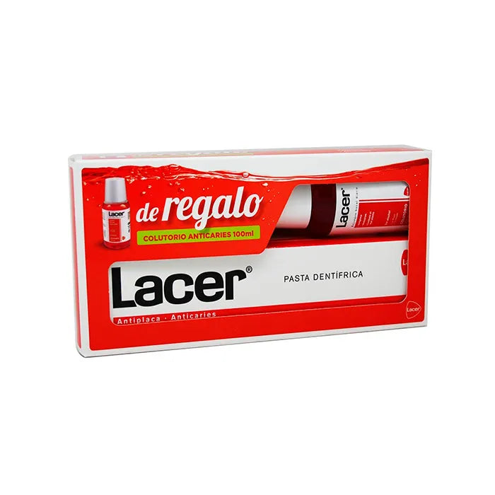 Lacer Dentifricio 225ml + Collutorio 100ml