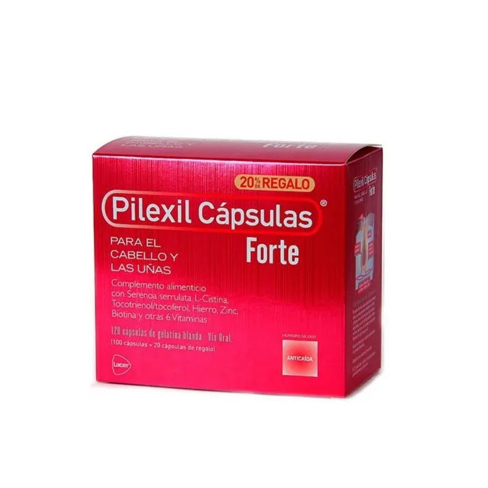 Pilexil Forte Capsule Per Capelli E Unghie 100+20 Unità
