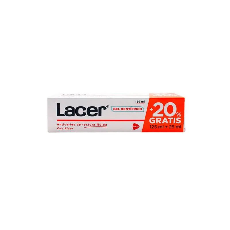 Gel dentale Lacer 150ml + 20ml