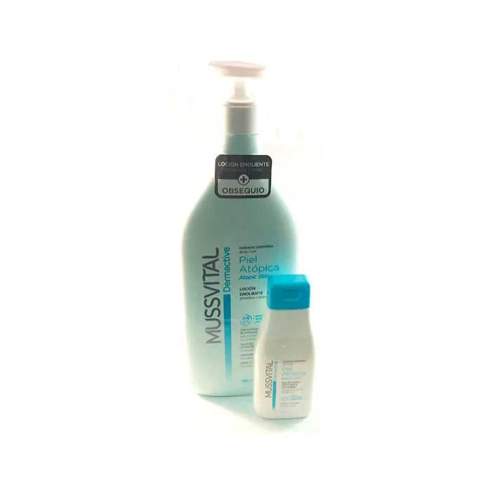 Mussvital Dermactive Lozione  Pelle Atopica 750ml Set 2 Parti