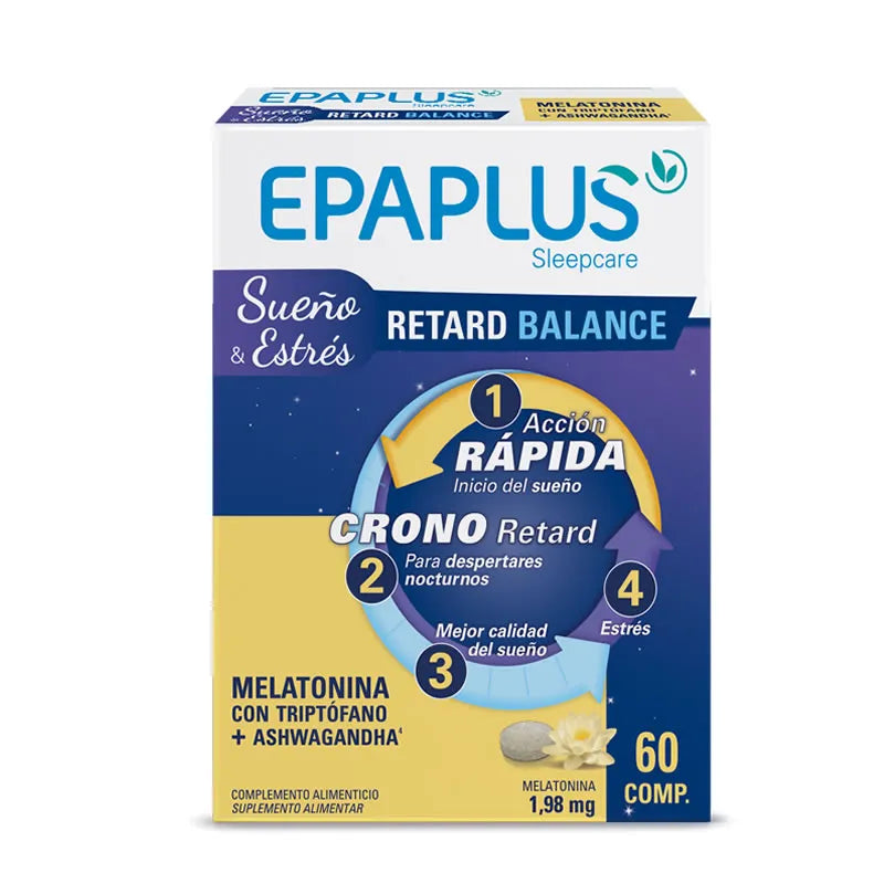 Epaplus Sleepcare Retard Equilibrio Sonno E Stress 60 Compresse