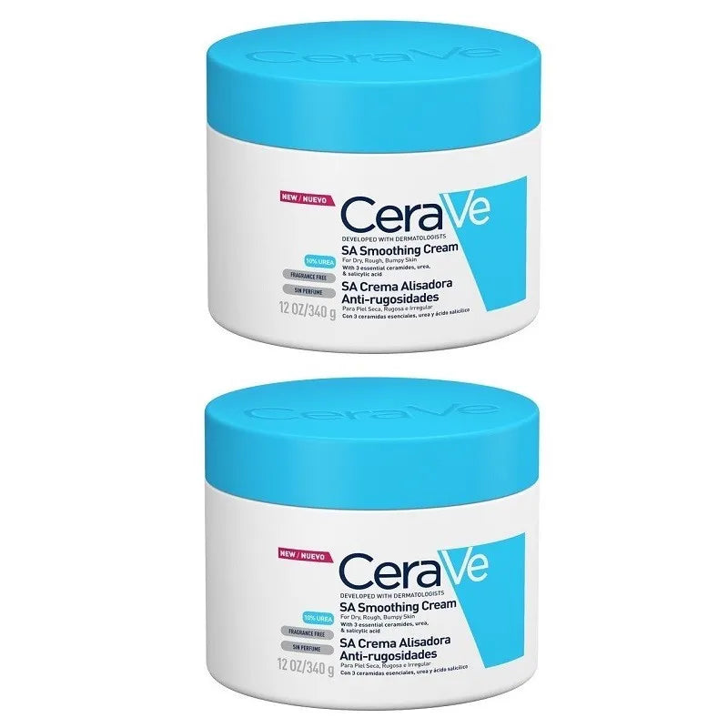 Cerave SA Crema Levigante Anti-Rugosità 2x340g