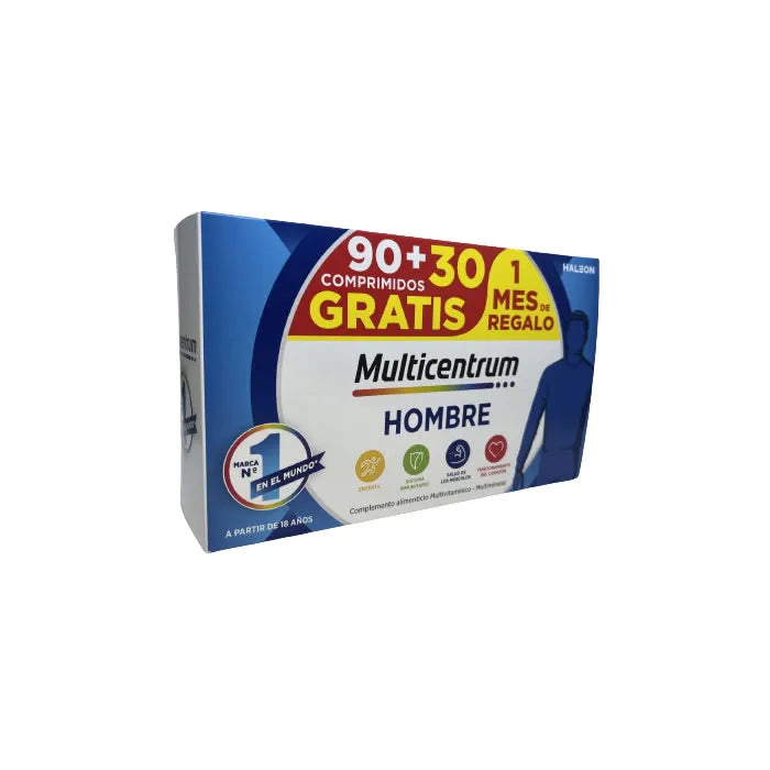 Multicentrum Vitamine Per Uomo 90+30 Compresse