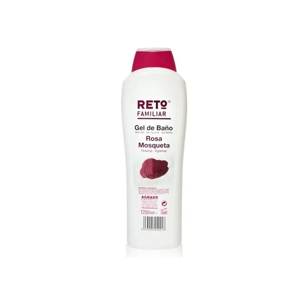 Agrado Gel Doccia e Bagno Rosa Canina 1250 ml Famiglia