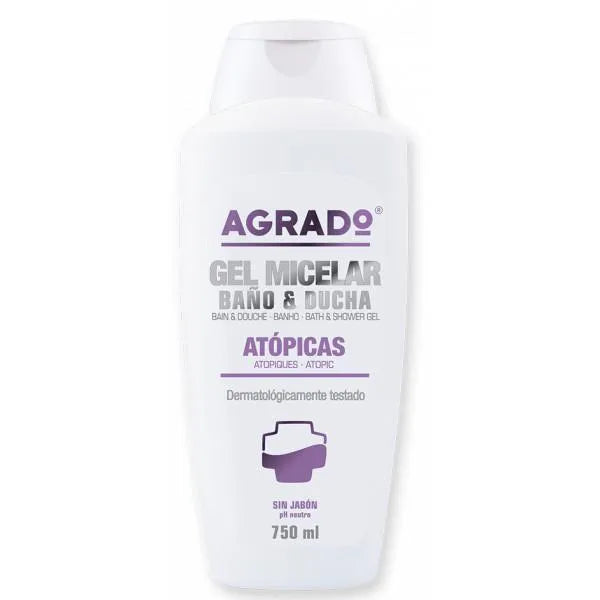 Agrado Gel Micelar Pelli Atopiche 750 ml - Detergente