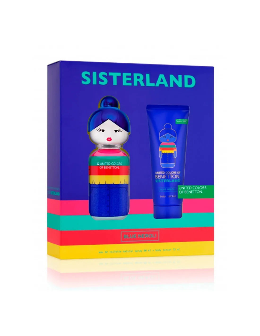 Benetton Sisterland Blue Body Mist Colonia 80 ml