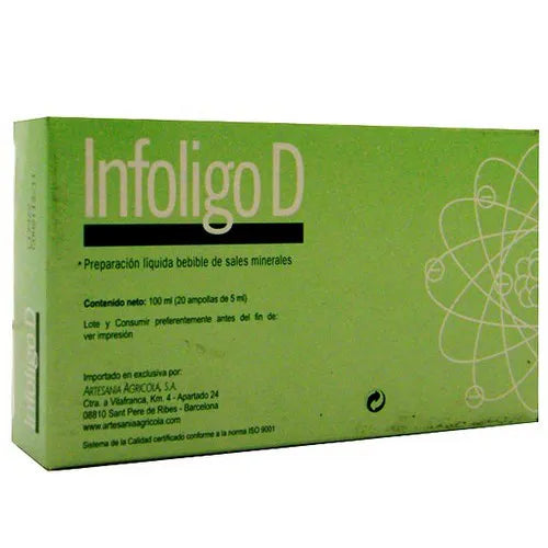 Artesania Infoligo D 20 Amp X 5 ml - Integratore Naturale