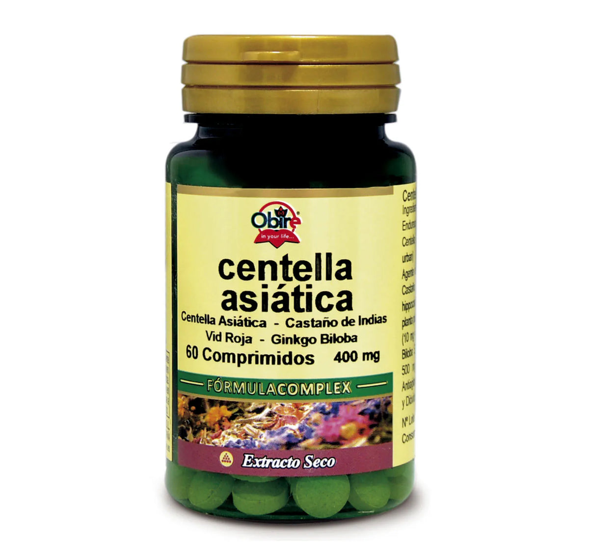 Obire Centella Asiatica Complex 400 Mg Extrac Seco 60 C