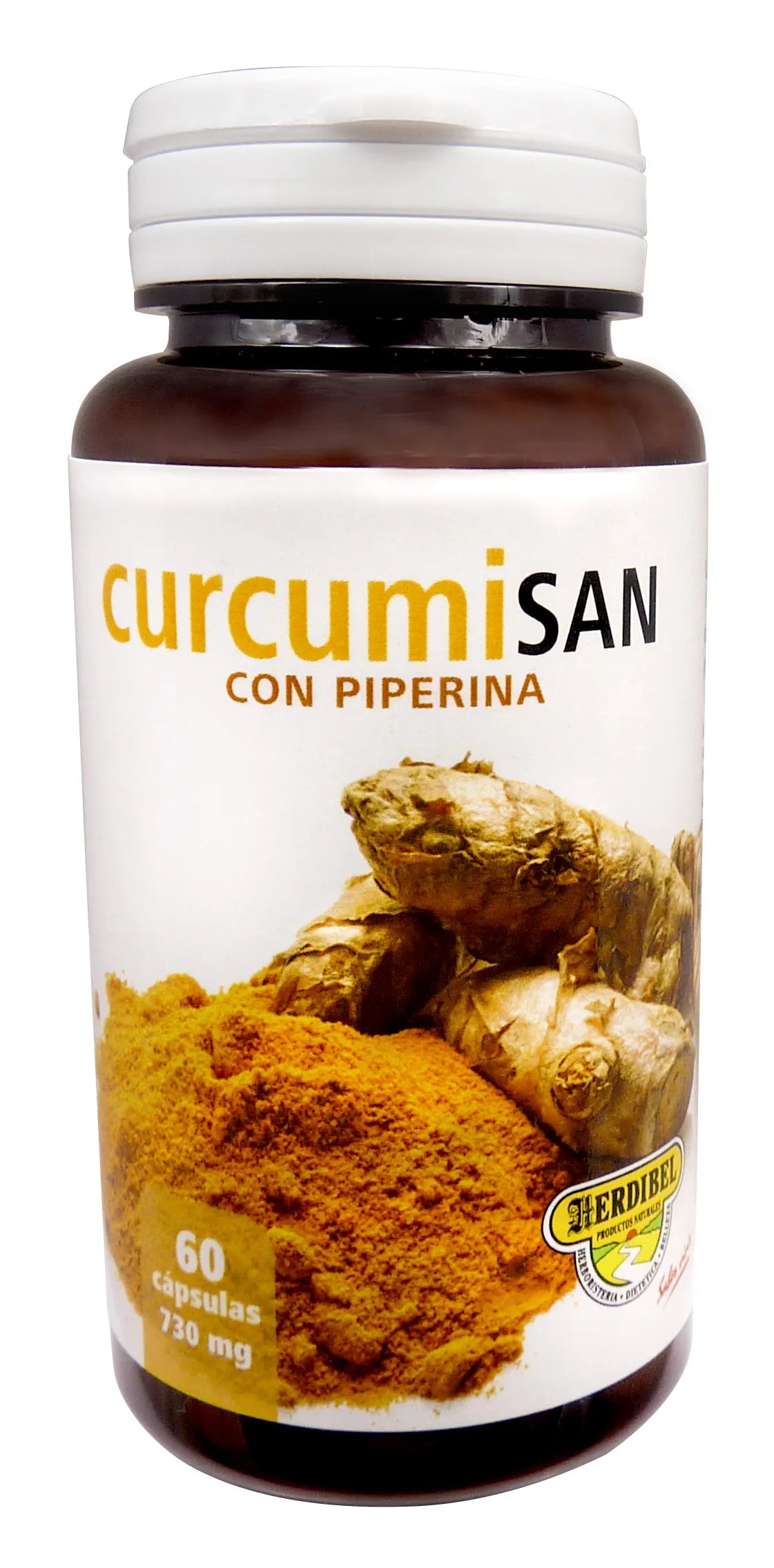 Herdibel Curcumisan 500 Mg 60 Caps