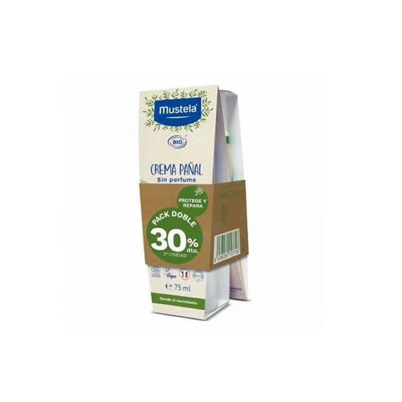 Mustela Bio Crema Pannolino 2x75ml