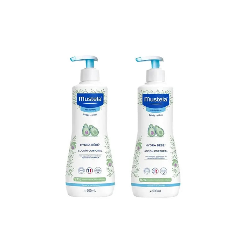 Mustela Hydra Baby Latte Corpo Duplo Confezione 2x500ml