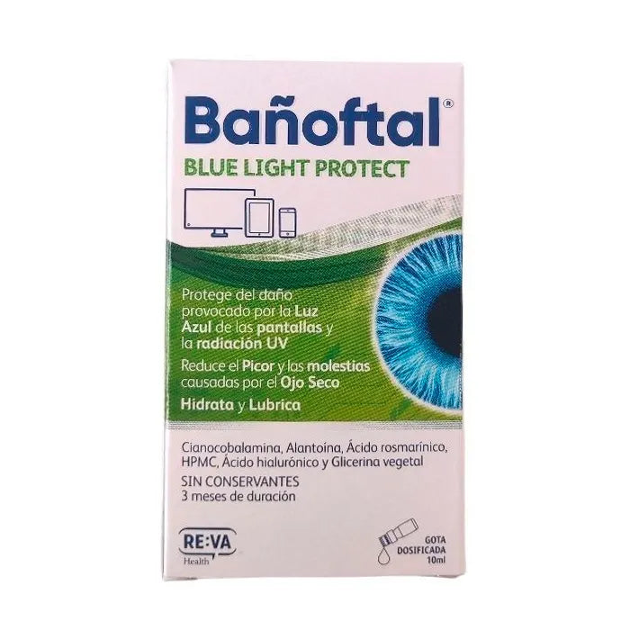 Bañoftal Protect Luce Blu 10 ml - Collirio Protezione Luce