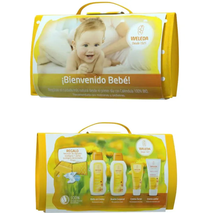 Weleda Baby Calendula Cream Bath 200ml Set 5 Parti