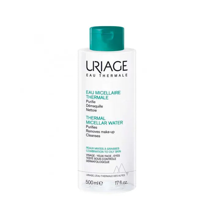 Uriage Acqua Micellare Termale per Pelli Grasse e Miste 500ml