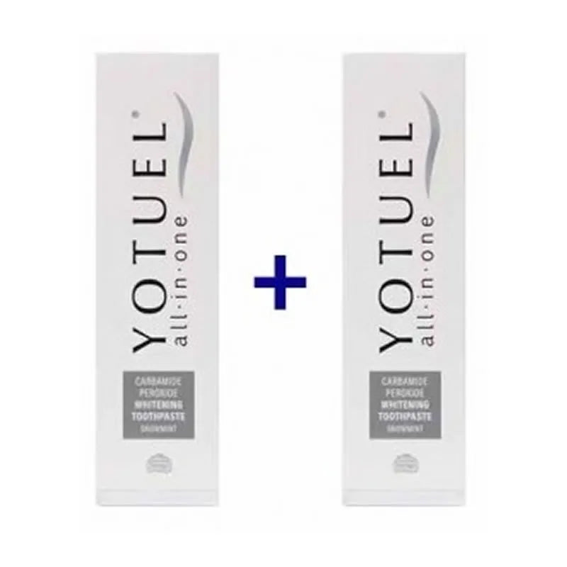 Yotuel Confezione Duo All in One Snowmint Dentifricio Sbiancante 2 x 75 ml