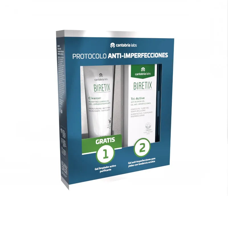 Biretix Tri-Active Protocollo Anti-Imperfezioni 50ml Set 2 Pezzi