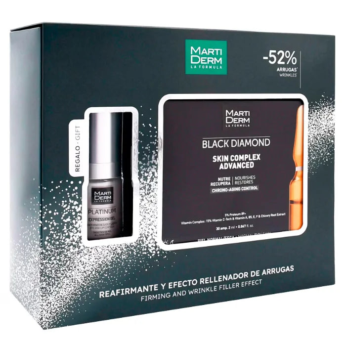 Martiderm Black Diamond Skin Complex Advanced 30 Ampollas Set 2 Parti