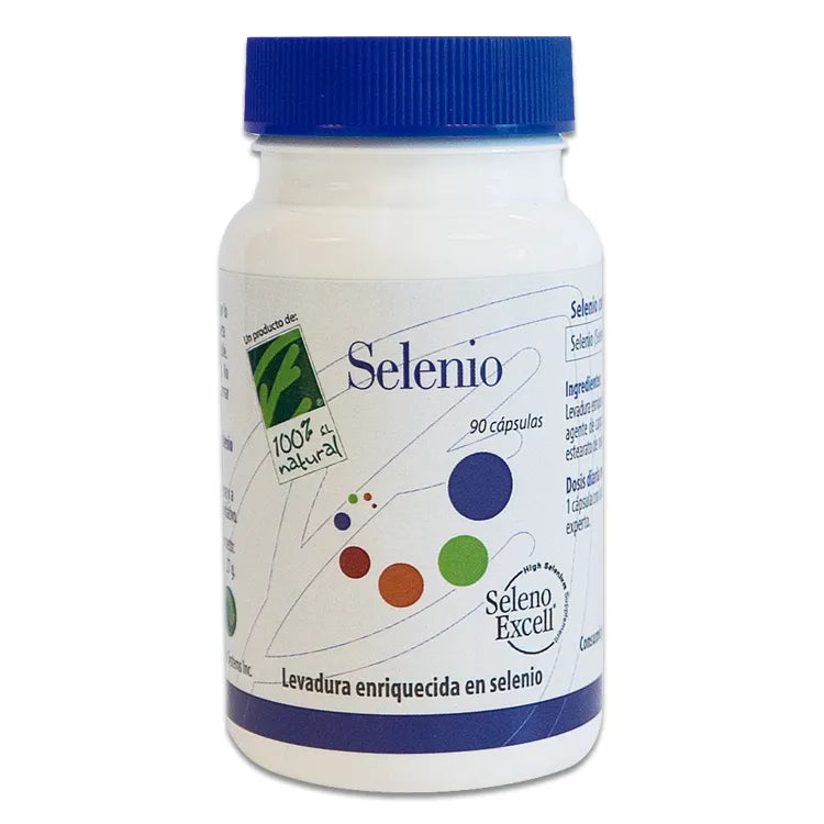 100%natura Selenio 90 Capsule - Antiossidante Naturale