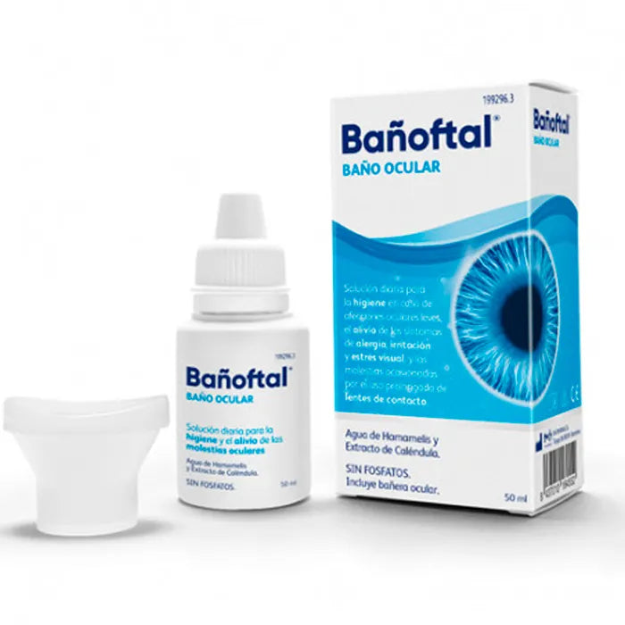 Bañoftal Bagno degli Occhi 50 ml - Idratazione e Benessere